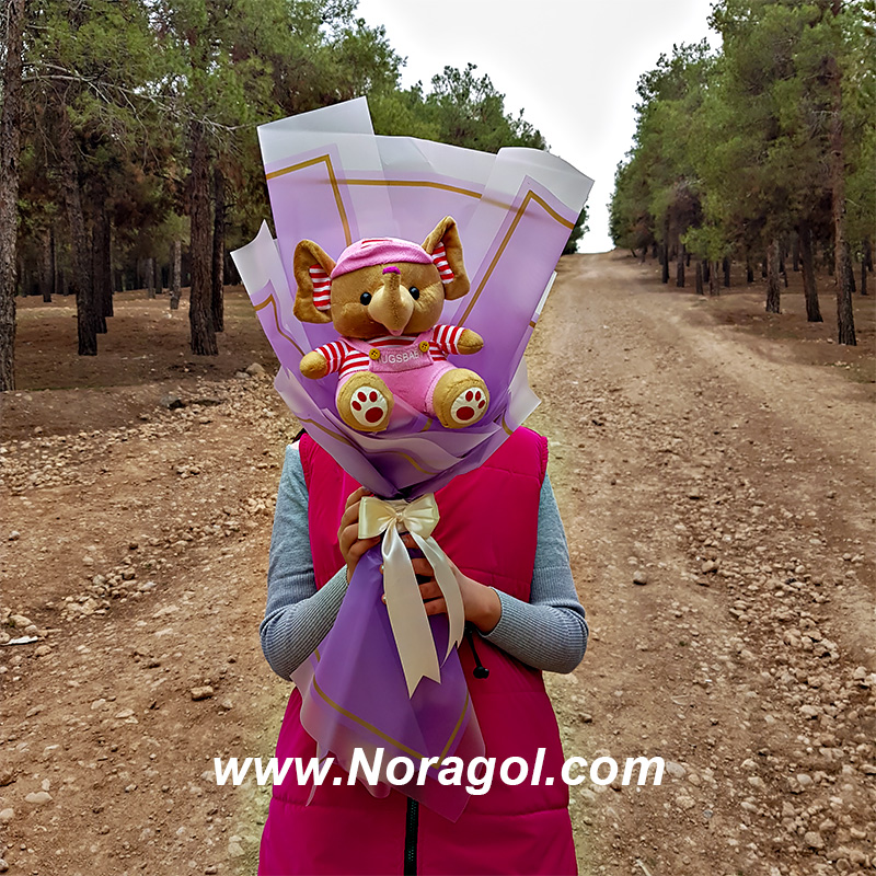 137 دسته گل عروسکی